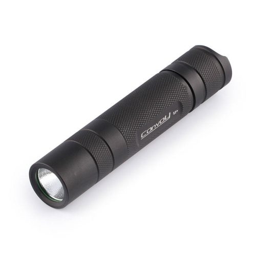 Convoy S2+ zseblámpa elemlámpa flashlight 18650 Nichia 365UV  lámpa uv-lámpa