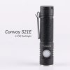 Convoy S21E zseblámpa 1800 lumen fényerővel, beépített USB porttal, Anduril UX-szal