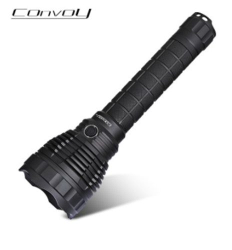 Convoy L6 zseblámpa elemlámpa flashlight 26650 keresőlámpa brutális fényerő cree xhp70 cree led