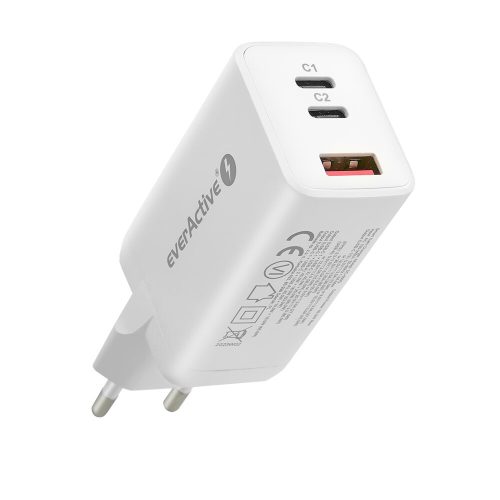 everActive GaN SC-65Q 65W fali töltő adapter