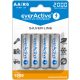 everActive R6/AA 2000mAh 1,2 V Ni-Mh tölthető akkumulátor, 4 db