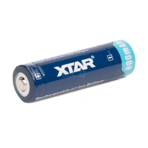 Xtar 14500 védett tölthető li-ion akkumulátor 800 mAh kapacitással