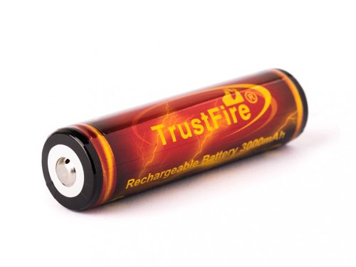 Trustfire 18650 3000 mAh védett tölthető li-ion akkumulátor