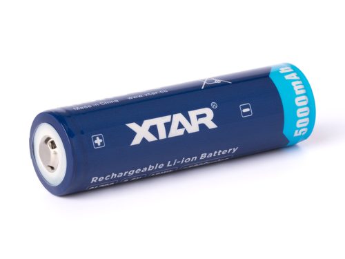 Xtar  21700 védett tölthető li-ion akkumulátor 5000 mAh kapacitással