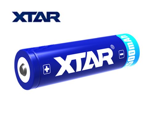 Xtar 18650 védett tölthető li-ion akkumulátor 3300mAh kapacitással 