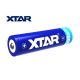 Xtar 18650 védett tölthető li-ion akkumulátor 3300mAh kapacitással 