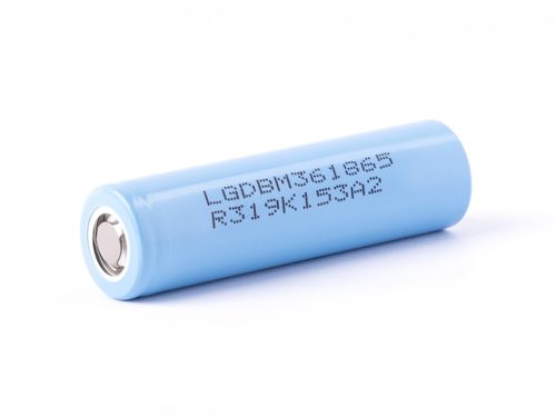 LG m36 18650 tölthető li-ion akkumulátor 3600 mAh kapacitással