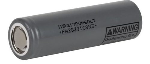 GL INR21700 M50LT tölthető li-ion akkumulátor 5000 mAh kapacitással