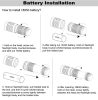 Manker E14 IV svetilka v bateriji, Nichia 519a led, CRI90