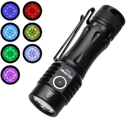  Wurkkos TS25 Zmogljiva 4000lm EDC 21700 svetilka Quad TIR Optic z večbarvnimi dodatnimi LED diodami, Anduril 2.0 UI, USB C Charging/Powerbank