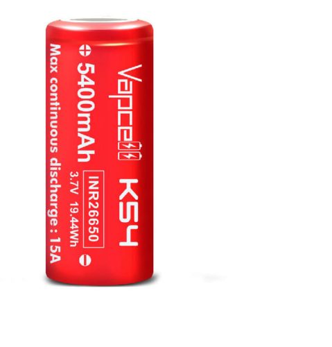 Vapcell K54 26650 5400mah tölthető li-ion akkumulátor