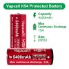 Vapcell P54 26650 5400mah tölthető li-ion akkumulátor Védelemmel