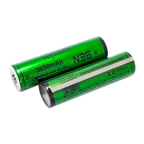 Vapcell  N36 18650 3650mah  tölthető li-ion akkumulátor  VÉDETT