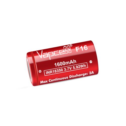 Vapcell F16 18350 1600mah tölthető li-ion akkumulátor